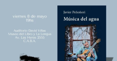 Presentación del libro Música del agua
